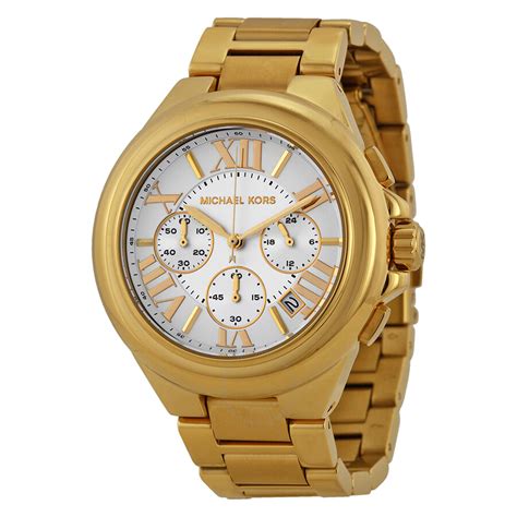 Women's Metallic Michael Kors Camille Watch 